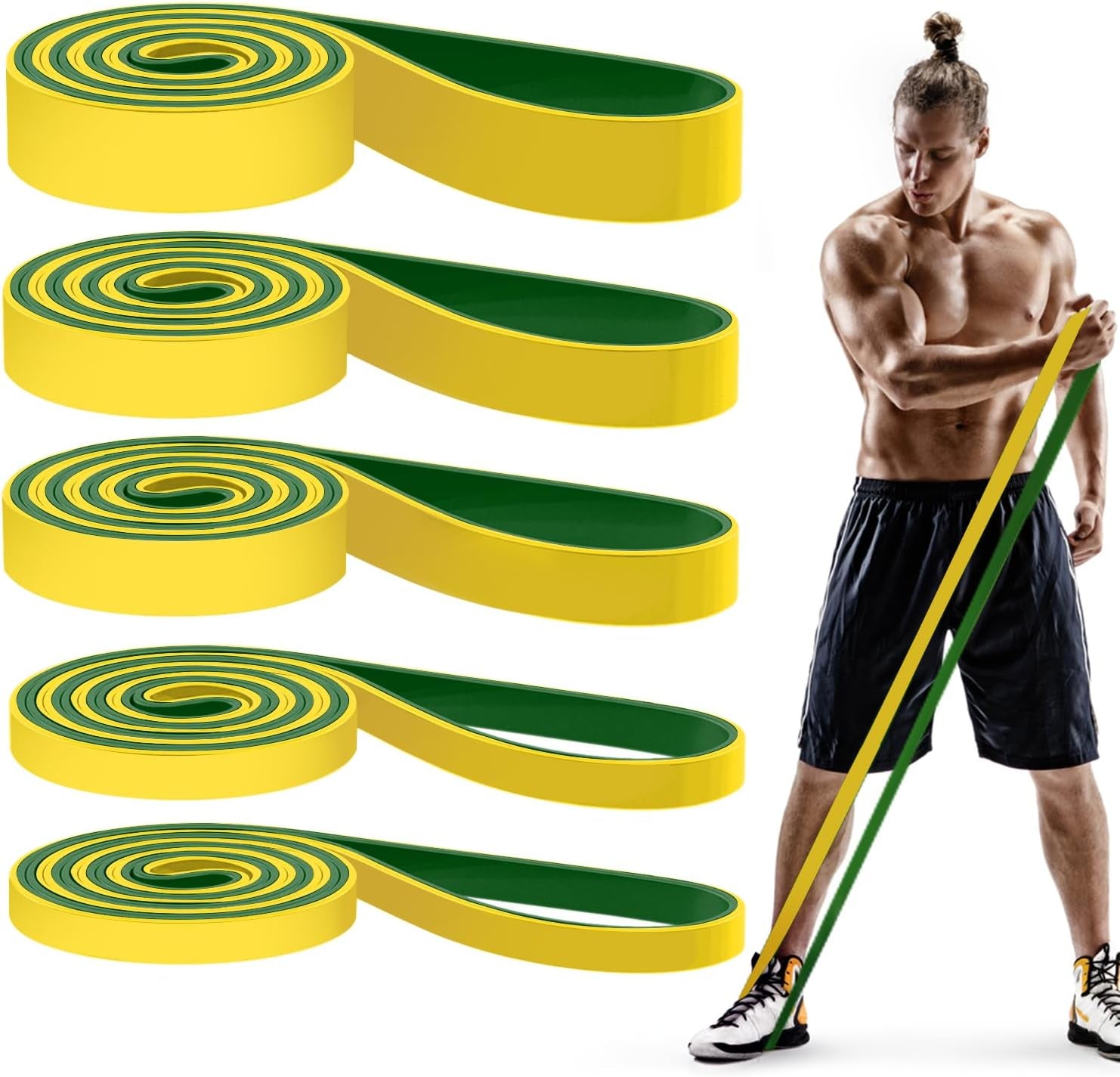 PREMA TIME Pull Up Bands Set - Build Strength & Rehabilitate at Home - Prema Time