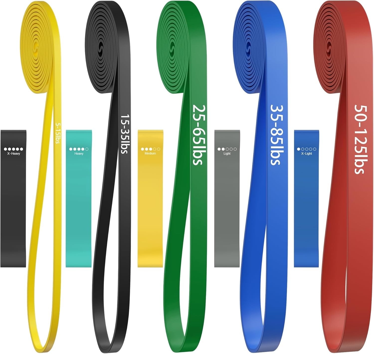 PREMA TIME Pull Up Bands Set - Build Strength & Rehabilitate at Home - Prema Time