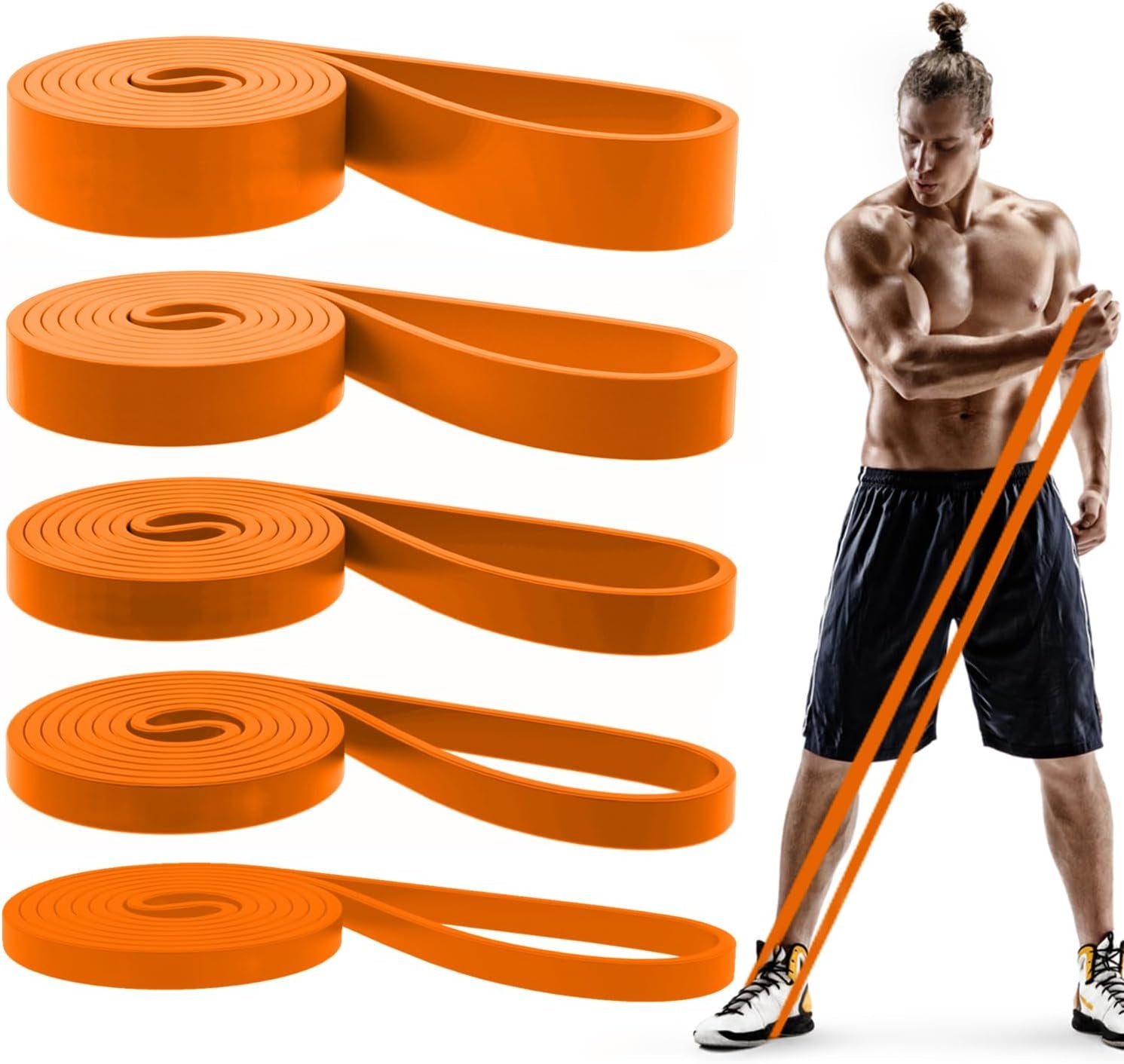 PREMA TIME Pull Up Bands Set - Build Strength & Rehabilitate at Home - Prema Time