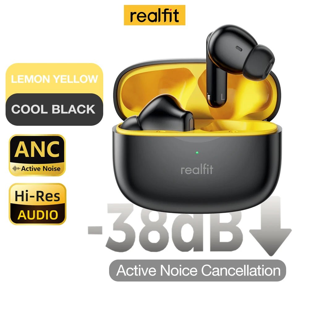 Realfit F3 ANC Wireless Earbuds with HIFI Bass - PREMA TIME - Prema Time