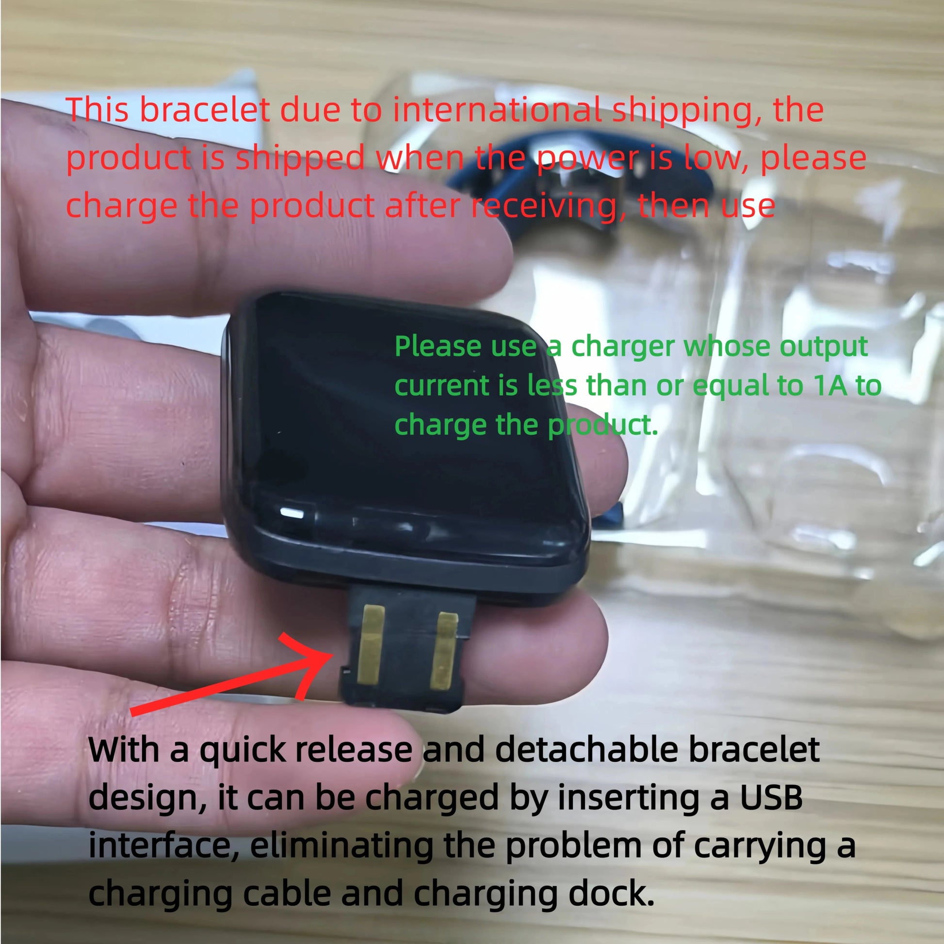 Smart Fitness Tracker Bracelet - Color Screen Heart Rate Monitor Step Counter | PREMA TIME - Prema Time