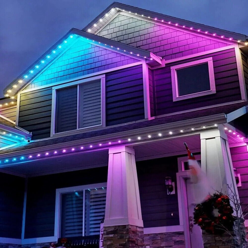 Smart Rainbow LED Permanent Outdoor Lights USB Bluetooth APP Control Kit - PREMA TIME - Prema Time