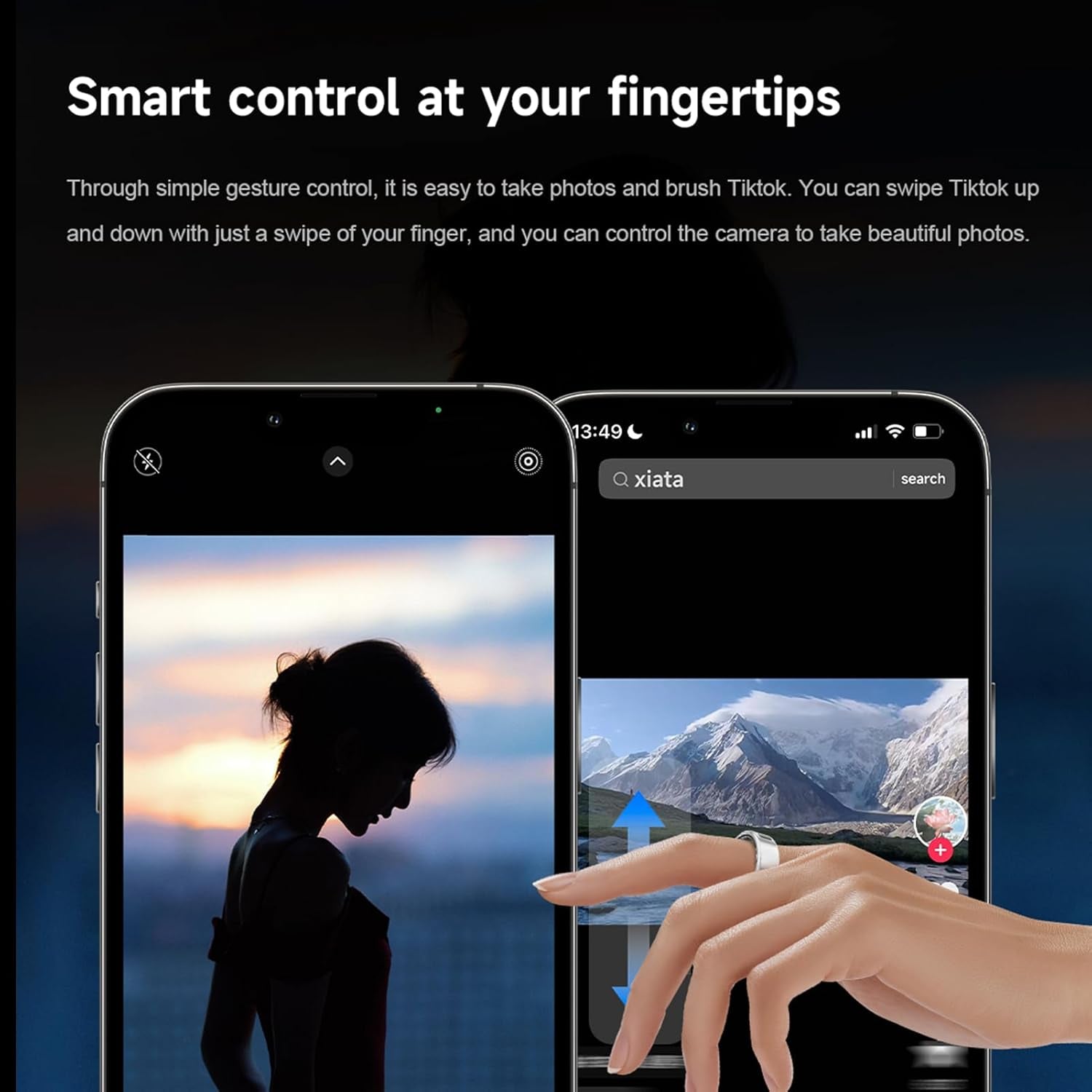 Smart Ring Fitness Tracker IP68 Waterproof Health Monitor Bluetooth App - PREMA TIME - Prema Time