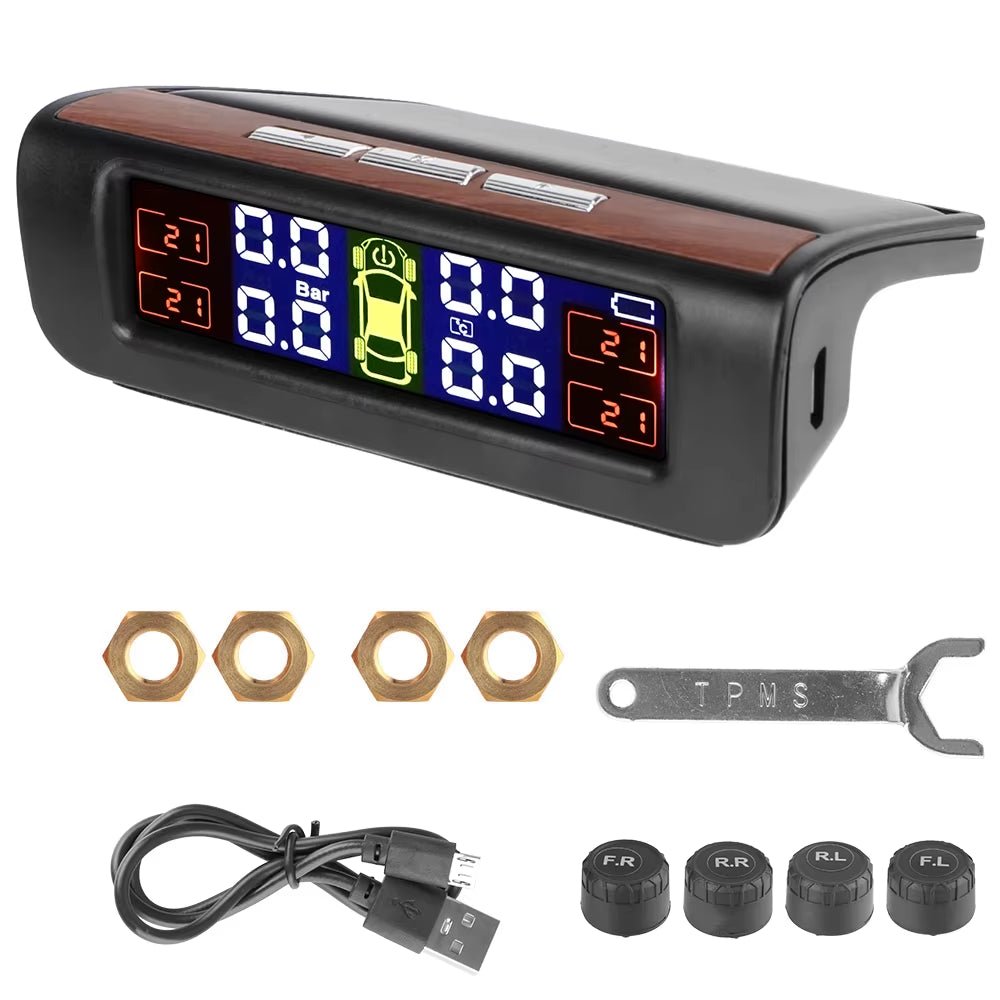 Wireless Solar TPMS - Max Safety for Your Car - Prema Time