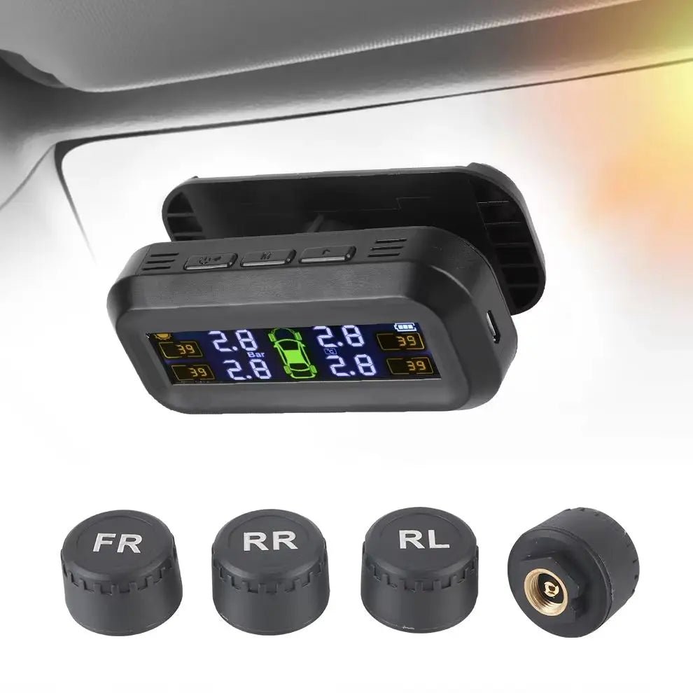 Wireless Solar TPMS - Max Safety for Your Car - Prema Time