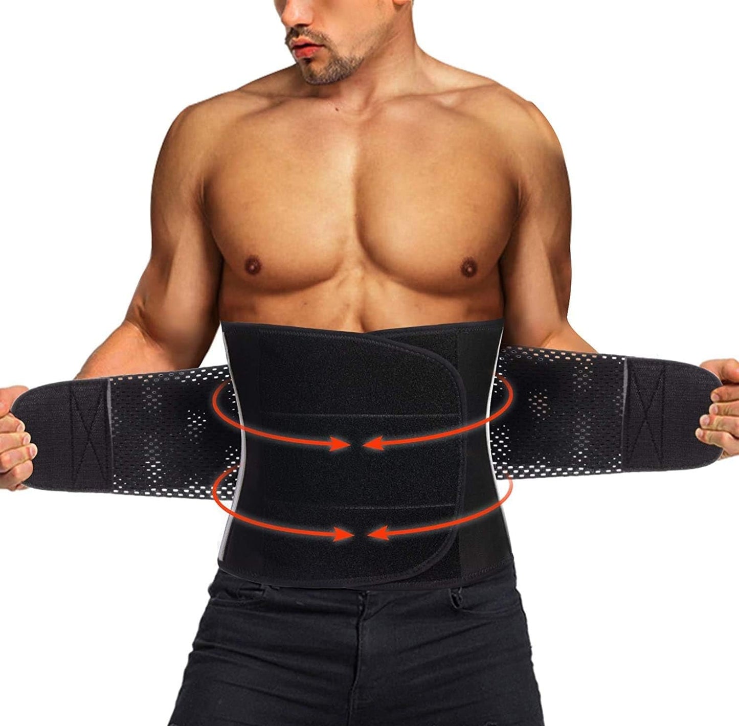 TAILONG Neoprene Waist Trimmer Ab Belt Men Women Corset Slimming Body Shaper Workout Sauna - PREMA TIME - Prema Time
