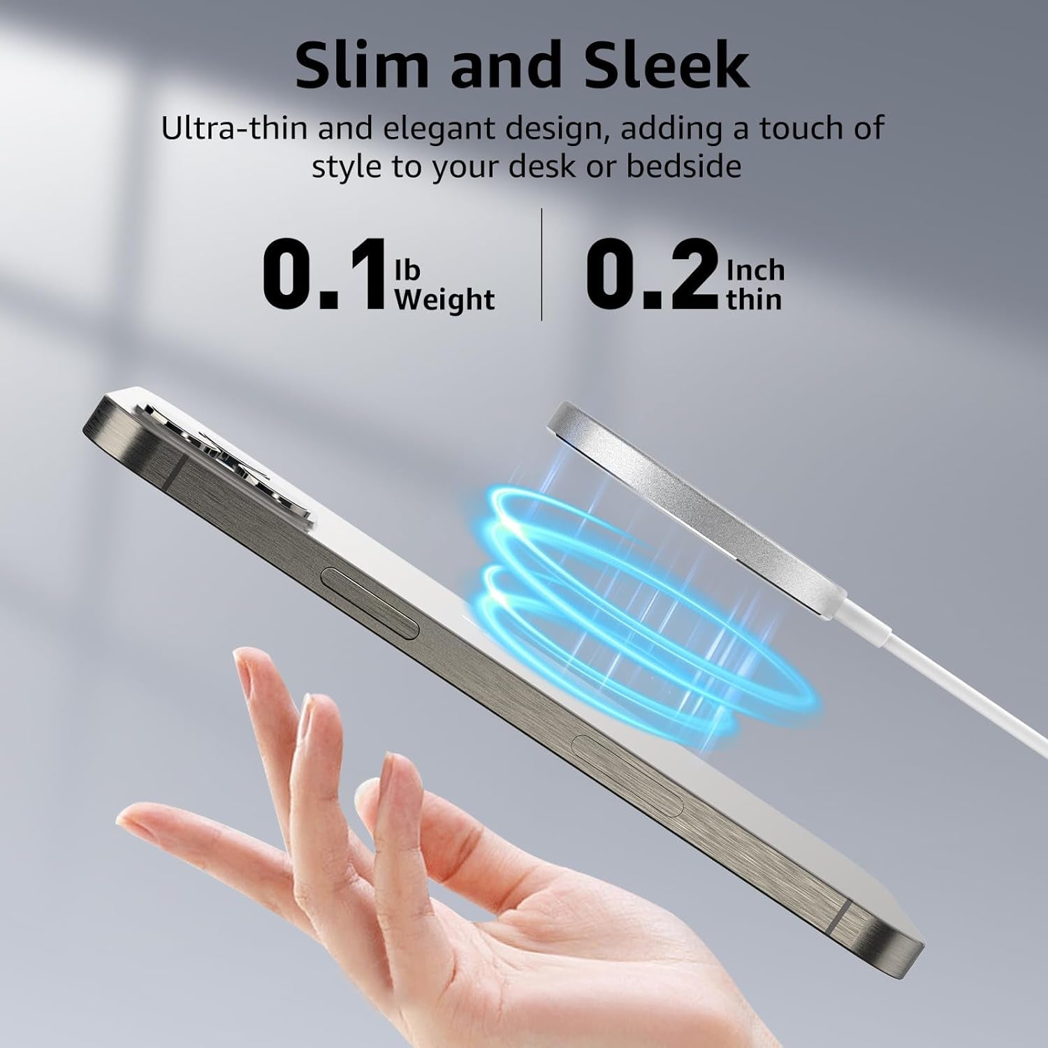 TOZO 2025 W6 Wireless Magnetic Charger - 15W Fast Charging iPhone 16 Samsung - PREMA TIME - Prema Time