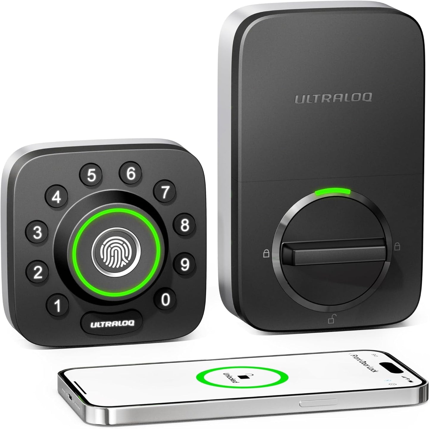 ULTRALOQ U-Bolt Pro Smart Lock with WiFi Bridge - Keyless Entry & Remote Control - Prema Time