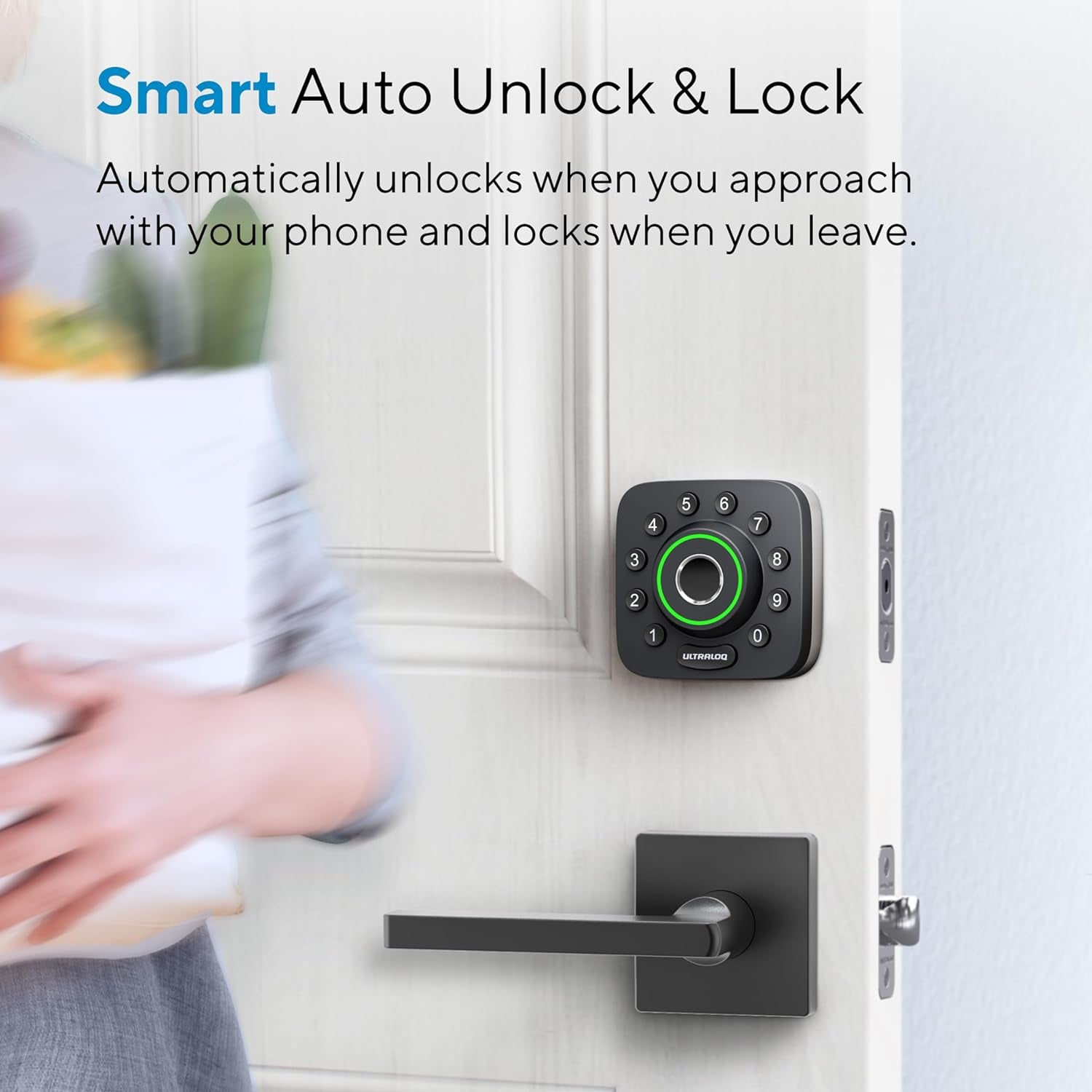 ULTRALOQ U-Bolt Pro Smart Lock with WiFi Bridge - Keyless Entry & Remote Control - Prema Time