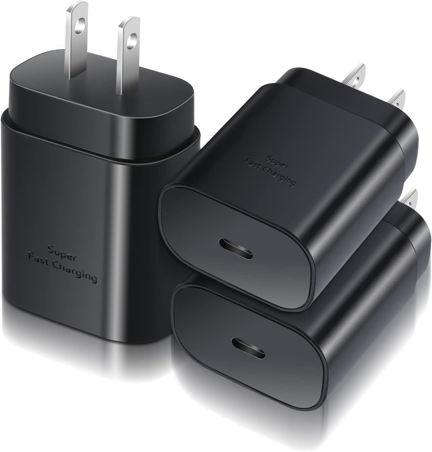 3-Pack USB-C Charger - 25W Fast Charge iPhone Samsung - PREMA - Prema Time