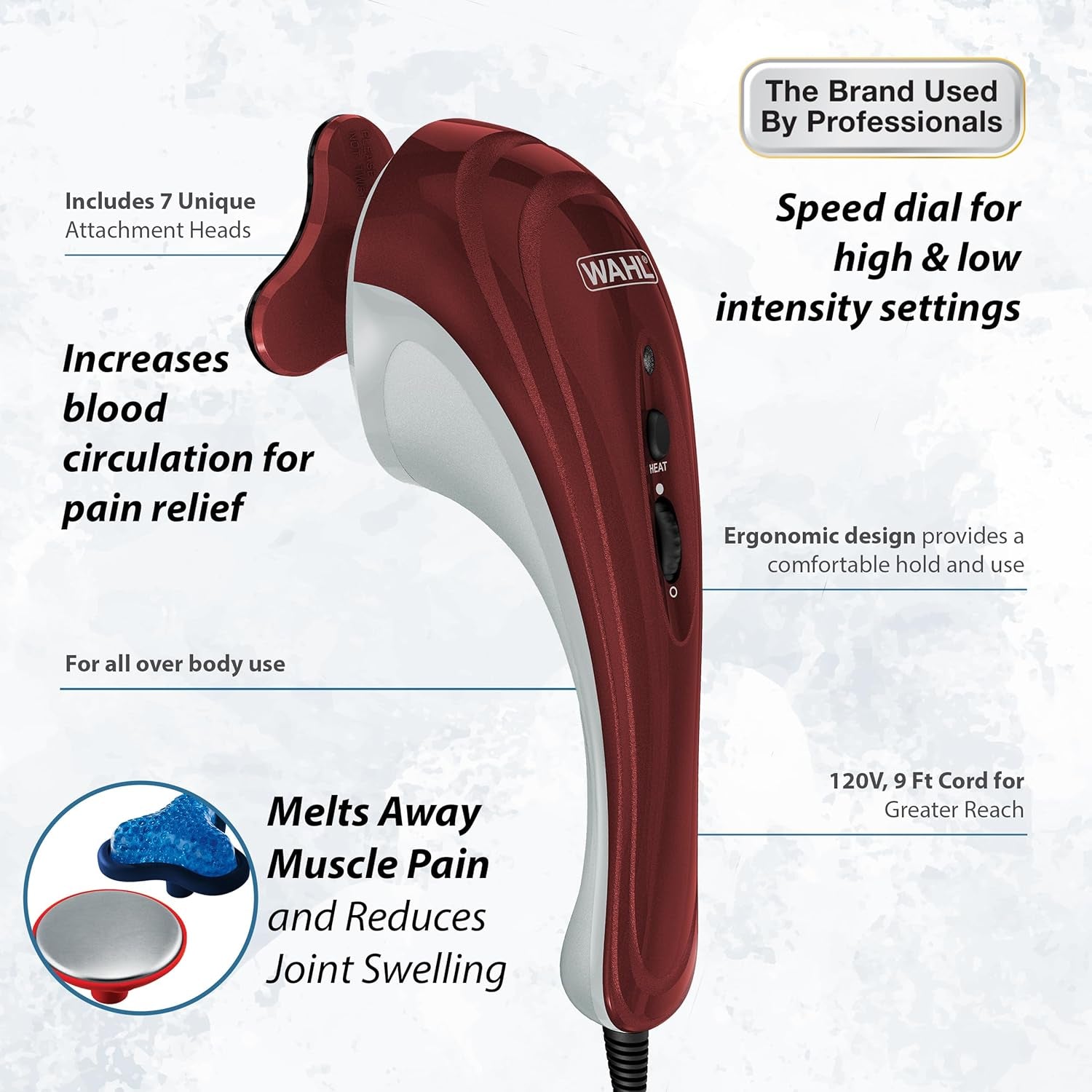Hot Cold Vibratory Massager - Muscle Relaxation Therapy - Prema Time